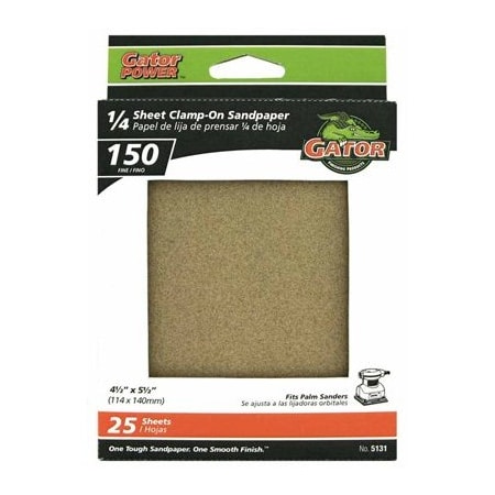 Gator Finishing 25PK 45x55 150G Sheet 5131
